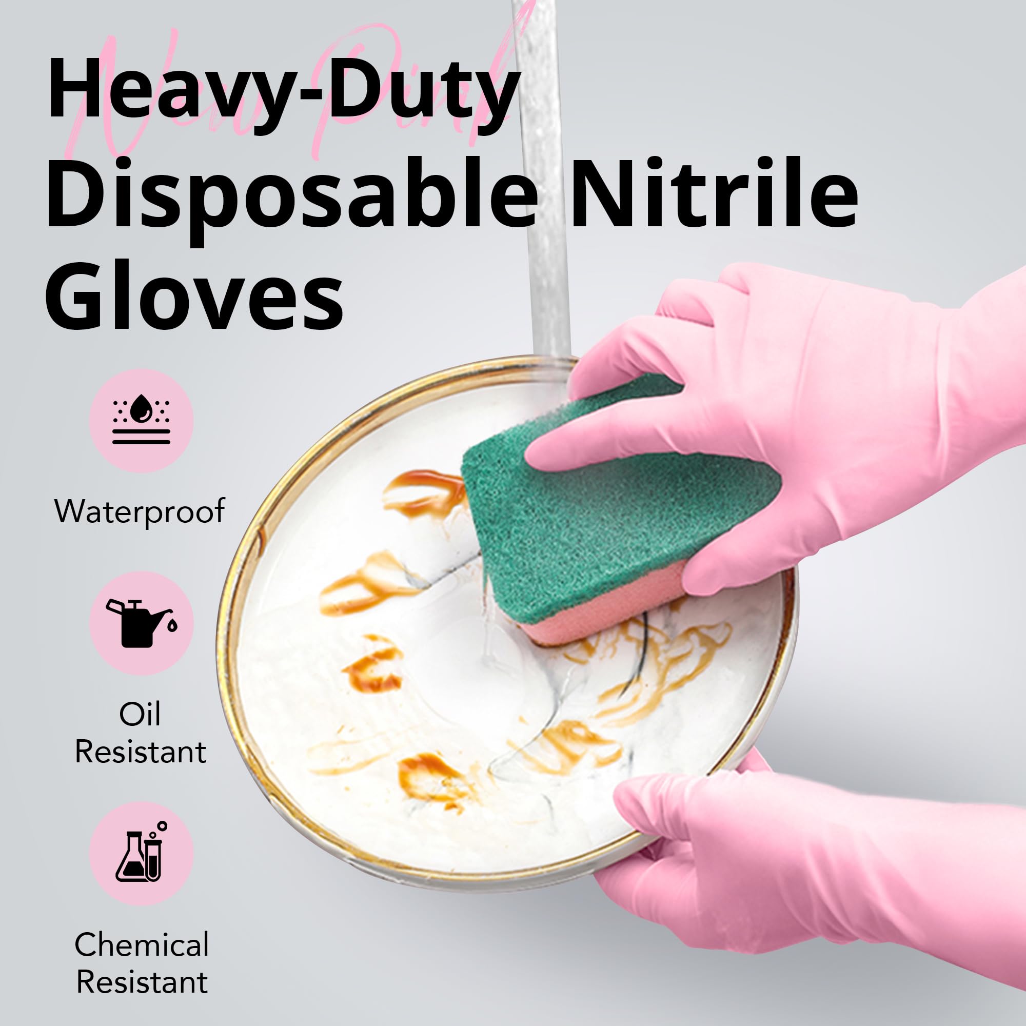 Disposable Nitrile Cleaning Gl - đánh giá và giá Exam Glove Nitrile
